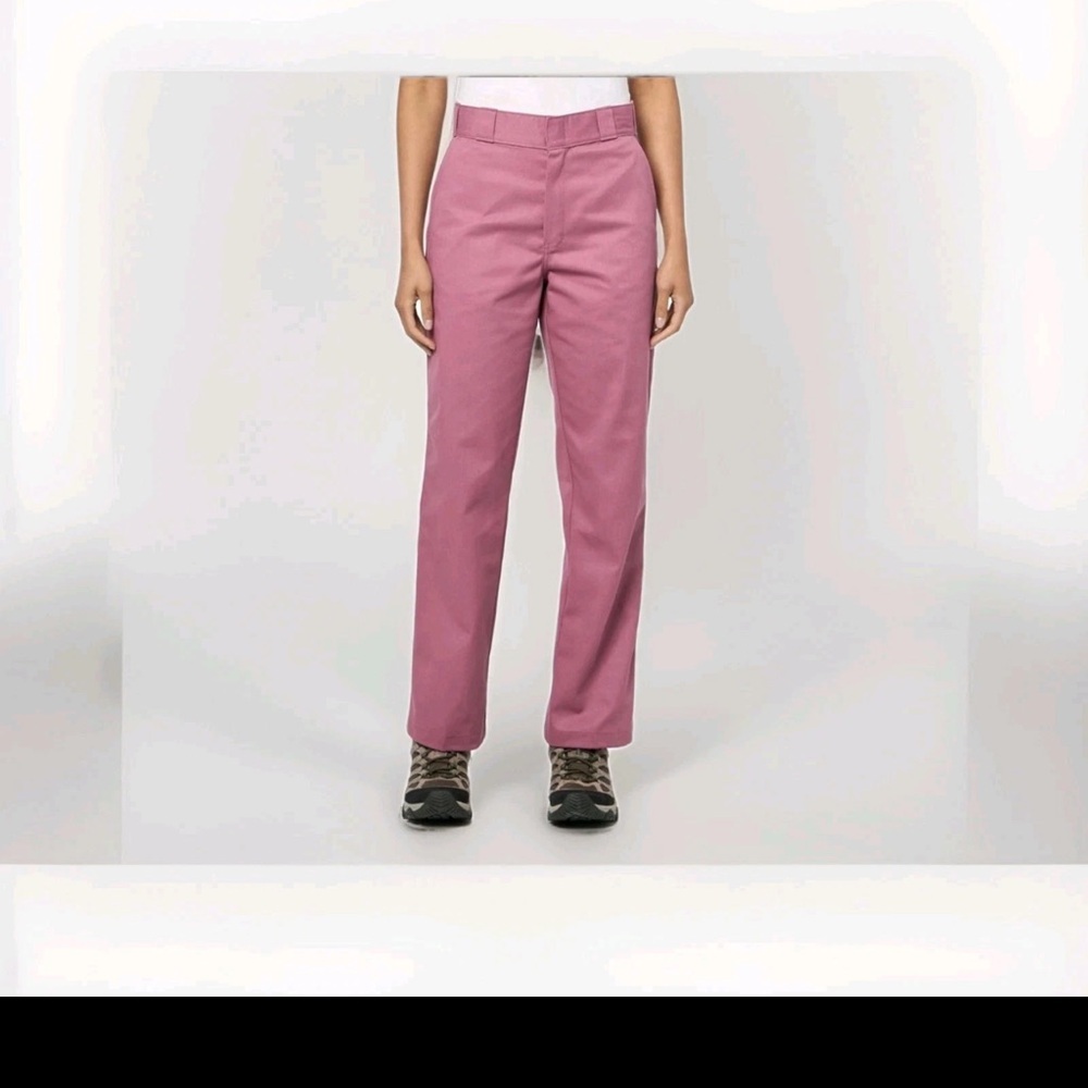 Dickies 874 Women's Original Fit Work
Pants 2R Pink Canvas NWT